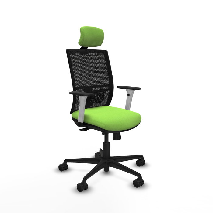 PIQUERAS Y CRESPO Silla de oficina Yunquera Pistacho/Negro con Mecanismo Sincro/Traslack PIQUERAS Y CRESPO Silla de oficina Yunquera Pistacho/Negro con Mecanismo Sincro/Traslack