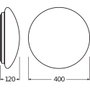 Ledvance Aplique de pared LED 24W 1920Lm 3000K 120º IP44