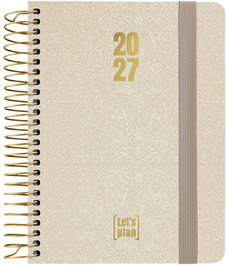 Grafoplas Agenda Anual 2027 Metallic A6 Arena