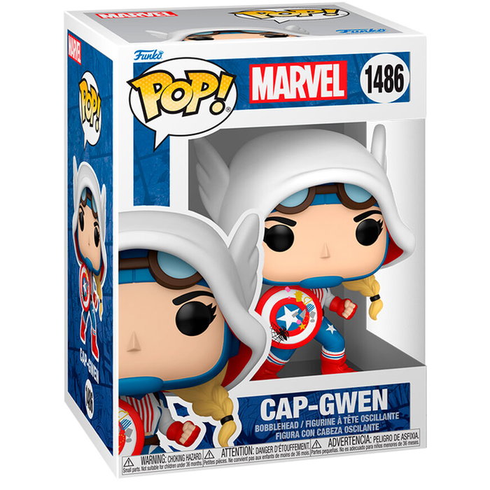 Funko Marvel POP! Vinyl Figura Cap-Gwen Funko Marvel POP! Vinyl Figura Cap-Gwen
