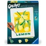Ravensburger Pintura por números Créart: Limón AAAUC93444 - Juego de Arte para Adultos