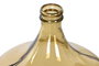 DKD Home Decor Jarrón de Cristal Reciclado Amarillo 34 L.