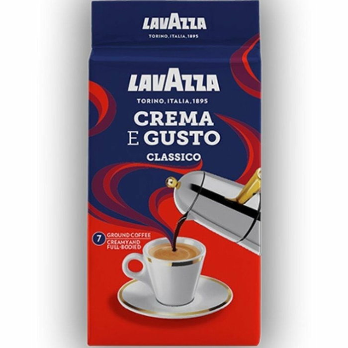 LAVAZZA Crema e Gusto Clásico Café Molido 250 g