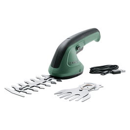 Bosch EasyShear Tijeras de Arbustos a Batería, Hoja 8cm, Ion de Litio, 3.6V, 2.5m/s², Negro/Verde