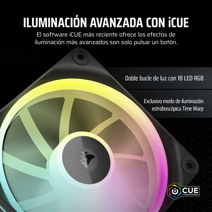 Corsair LX120 iCUE LINK RGB Negro