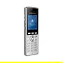 Grandstream WP822 Teléfono IP Inalámbrico WiFi Negro/Plata 2 Líneas 2.4" LCD