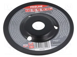 PROLINE Disco de esmerilado de 125mm con contacto angular y lima