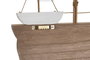 DKD Home Decor Perchero de Pared MDF Natural
