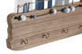 DKD Home Decor Perchero de Pared MDF Natural