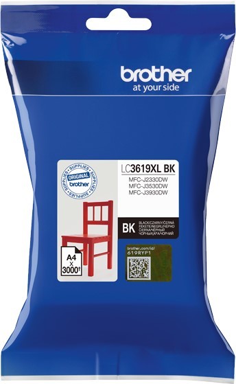 Brother LC 3619XLBK Negro