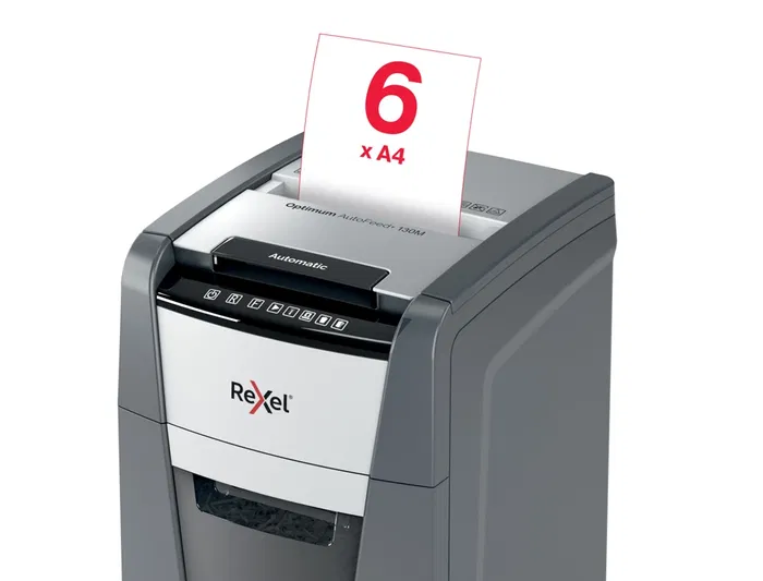 Trituradora de Papel Micro Corte Rexel AutoFeed+ 130M 130 hojas