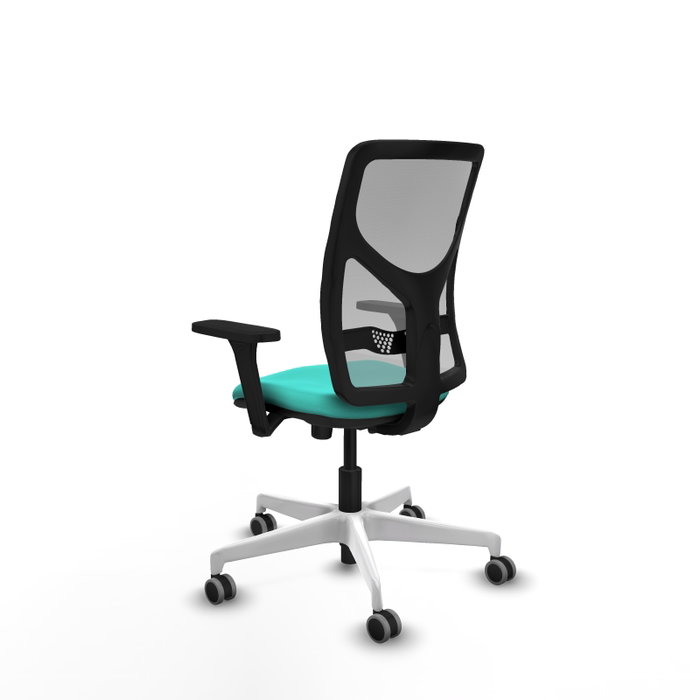 PIQUERAS Y CRESPO Silla de oficina Motilla con Mecanismo Sincro, Turquesa y Gris PIQUERAS Y CRESPO Silla de oficina Motilla con Mecanismo Sincro, Turquesa y Gris