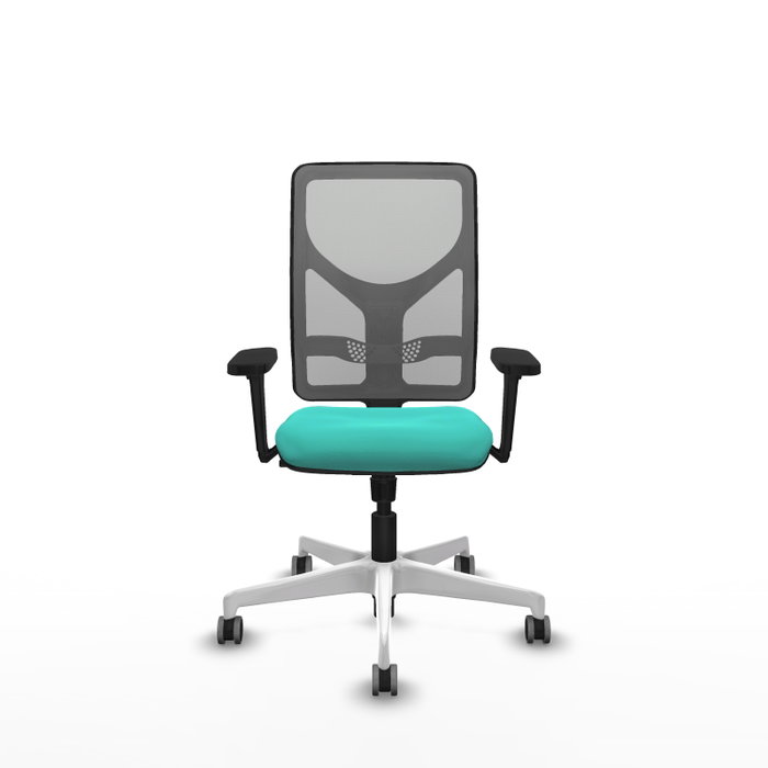 PIQUERAS Y CRESPO Silla de oficina Motilla con Mecanismo Sincro, Turquesa y Gris PIQUERAS Y CRESPO Silla de oficina Motilla con Mecanismo Sincro, Turquesa y Gris