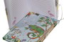 DKD Home Decor Diario Kids Cameleon Azul Rosa 4 x 18 x 27.5 cm Pack 6 Unidades