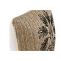 DKD Home Decor Cojín de Poliéster Bordado Natural 42x15x42 cm