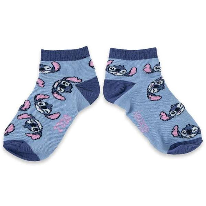 Cerdá Pack Calcetines Tobillero Stitch T.23/26 - Modelos surtidos