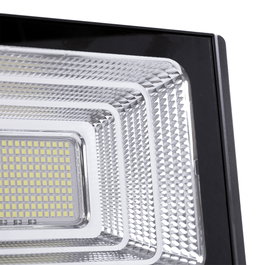 greenice Proyector LED Solar 100W 6500K con Mando a Distancia y Panel Solar, Blanco Frío