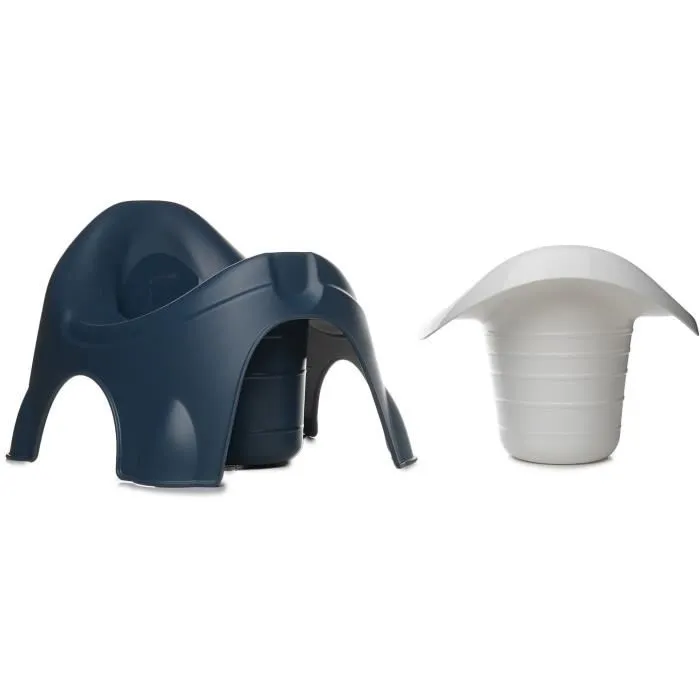 Thermobaby Olla IDEO Azul con bol extraíble, ergonómico y robusto