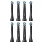 Oral-B ORA8700216778497 Recambios de cabezales de cepillo iO Ultimate Clean - Paquete de 8 - Negro