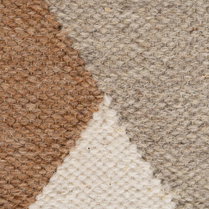 Cojín Multicolor Lana-Algodón Decoración 45 X 45 cm