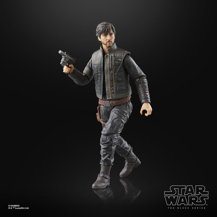 Hasbro Star Wars The Black Series Figura de Cassian Andor, Escala 15 cm