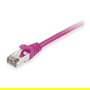 EQUIP 606804 Cable de Red Cat6A S/FTP 2m Lila LSZH RJ45