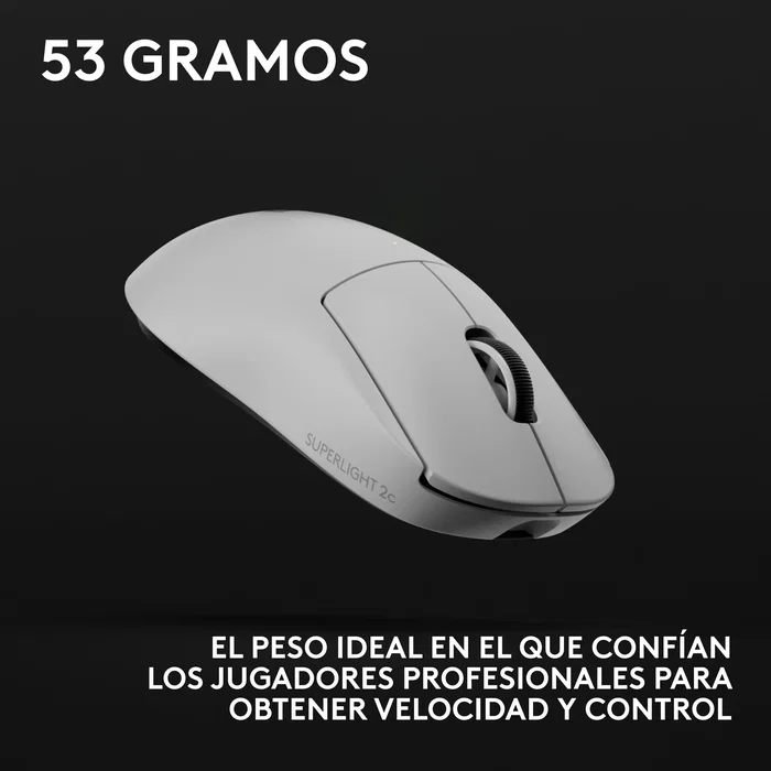 Logitech G PRO X SUPERLIGHT 2c Ratón Inalámbrico Blanco Logitech G PRO X SUPERLIGHT 2c Ratón Inalámbrico Blanco