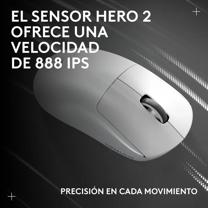 Logitech G PRO X SUPERLIGHT 2c Ratón Inalámbrico Blanco Logitech G PRO X SUPERLIGHT 2c Ratón Inalámbrico Blanco