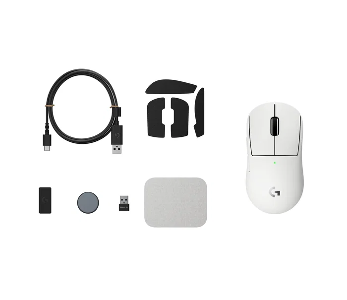 Logitech G PRO X SUPERLIGHT 2c Ratón Inalámbrico Blanco Logitech G PRO X SUPERLIGHT 2c Ratón Inalámbrico Blanco