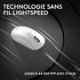 Logitech G PRO X Superlight 2 Ratón Gaming Inalámbrico Blanco - AABRB99425