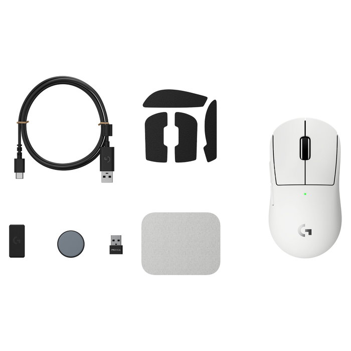 Logitech G PRO X SUPERLIGHT 2c Ratón Inalámbrico Blanco Logitech G PRO X SUPERLIGHT 2c Ratón Inalámbrico Blanco