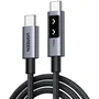 UGREEN Cable de datos USB-C a USB-C 100W PD, funda de nylon, 1 metro, negro - UGR6941876235018