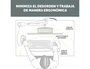 Fellowes Regleta Cubo Multienchufe, 3 Tomas de Corriente + 2 Puertos USB-C + 1 Puerto USB-A, Blanco, Interruptor, Cable 2 Metros, 155x85x145 mm