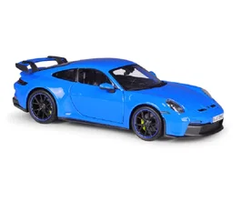 Maisto Fresh Metal Porsche 911 Turbo, Azul metálico, 1:64