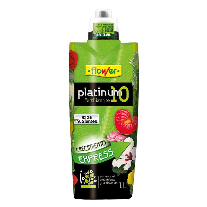 Flower Platinum 10 Abono Líquido 1L para Crecimiento y Desarrollo de Plantas Flower Platinum 10 Abono Líquido 1L para Crecimiento y Desarrollo de Plantas