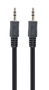 Gembird Cable de Audio 3,5mm M/M 1,2m Negro cca-404