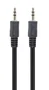 Gembird Cable de Audio CCA-404, 3.5mm Macho a 3.5mm Macho, 1.2 Metros, Negro, para Conectar Dispositivos de Audio Portátiles
