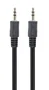 Gembird Cable de Audio CCA-404, 3.5mm Macho a 3.5mm Macho, 1.2 Metros, Negro, para Conectar Dispositivos de Audio Portátiles
