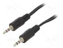 Gembird Cable de Audio 3,5mm M/M 1,2m Negro cca-404