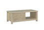 DKD Home Decor Mesa Centro Tropical Natural Madera Acacia 120 x 60 x 45 cm