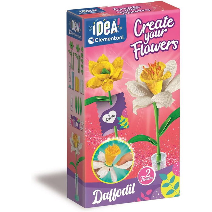 Clementoni Crea tus flores - Narciso Clementoni Crea tus flores - Narciso