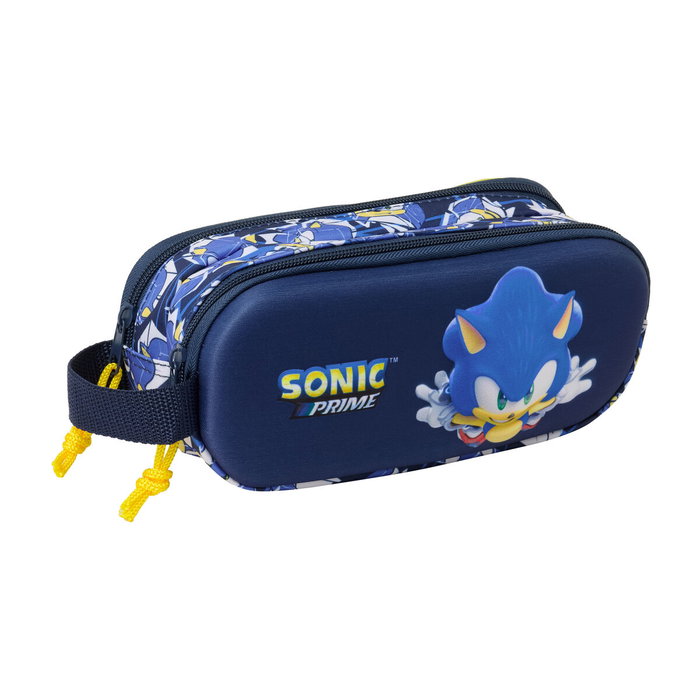 Safta Portatodo Doble 3D Sonic City