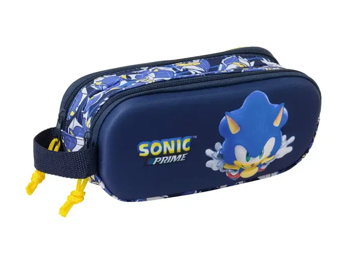 Safta Portatodo Doble 3D Sonic City