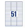AVERY Zweckform Etiquetas 3420 blanco 70,0 x 16,9 mm