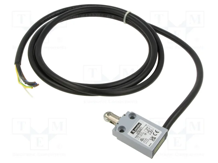 LOVATO ELECTRIC Interruptor de fin de carrera con roldana metálica Ø12mm LOVATO ELECTRIC Interruptor de fin de carrera con roldana metálica Ø12mm