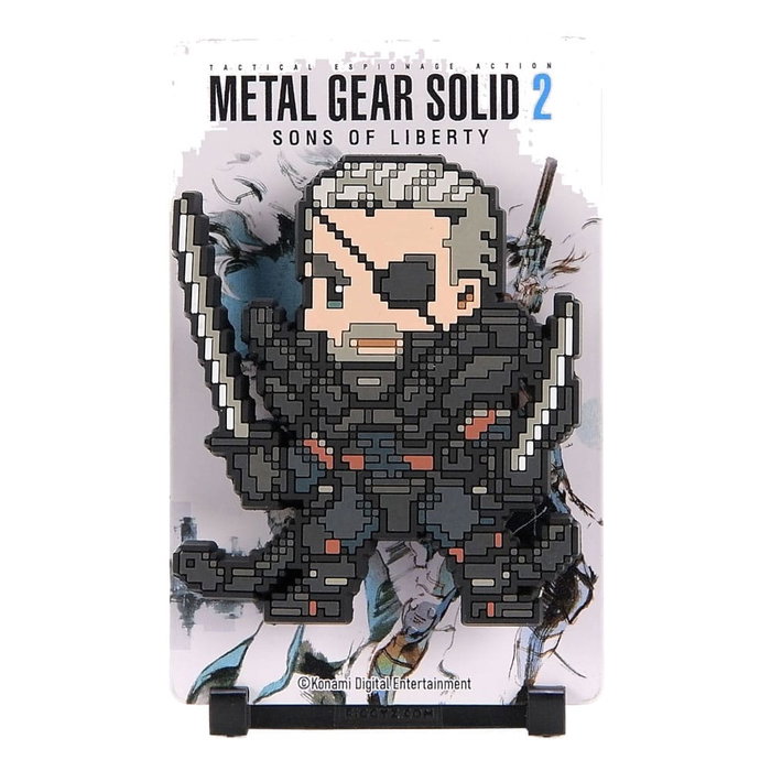FiGGYZ Metal Gear Solid 2 Solidus Snake Figura Coleccionable Magnética 11 cm