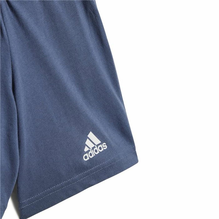 Conjunto Deportivo para Bebé Adidas Bl Cotton Set Infantil Azul Verde Claro Conjunto Deportivo para Bebé Adidas Bl Cotton Set Infantil Azul Verde Claro