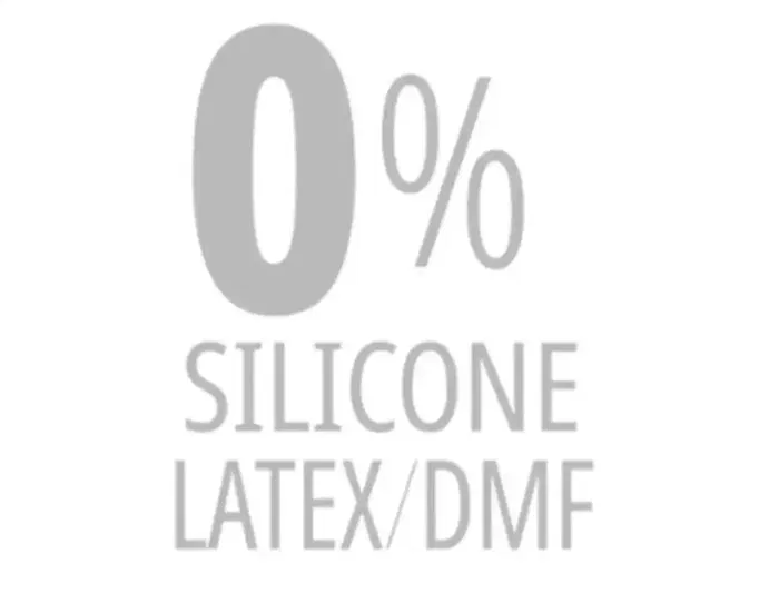 Deltaplus Guantes de nitrilo quimico desechable no empolvado talla 7/8 color negro caja de 100 unidades