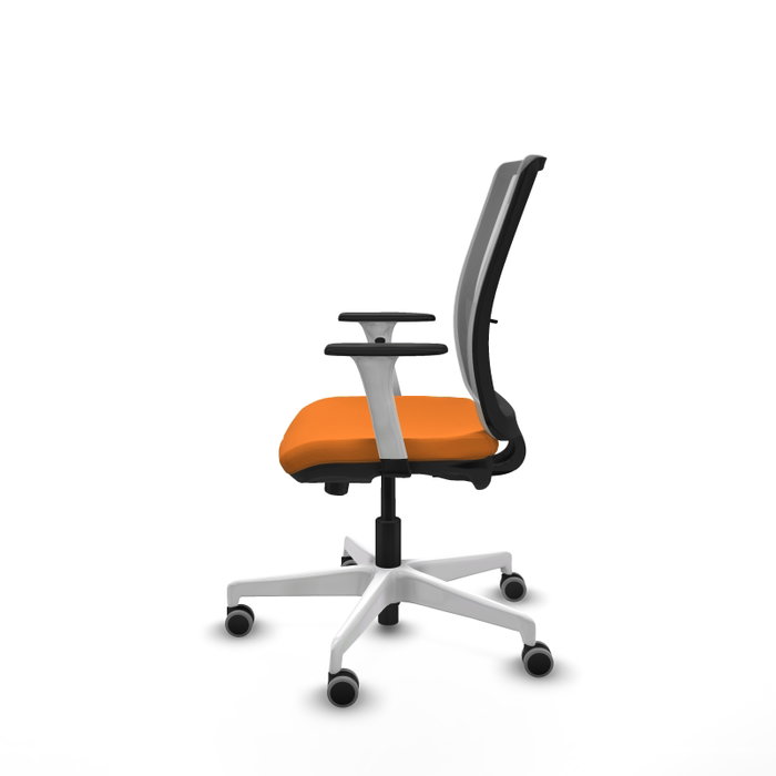 PIQUERAS Y CRESPO Silla de oficina Haches Naranja y Gris PIQUERAS Y CRESPO Silla de oficina Haches Naranja y Gris
