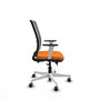 PIQUERAS Y CRESPO Silla de oficina Haches Naranja y Gris